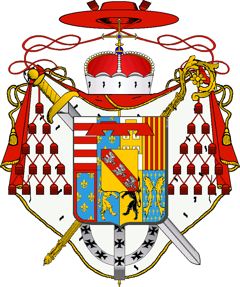 Armes de Louis de Lorraine-Guise - Cardinal - Prince-Evêque